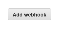 Webhook add button